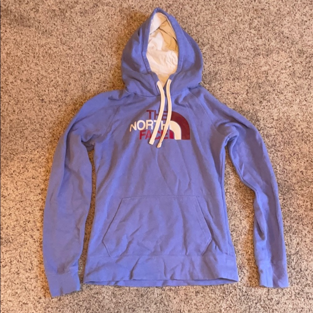 The North Face sweatshirt